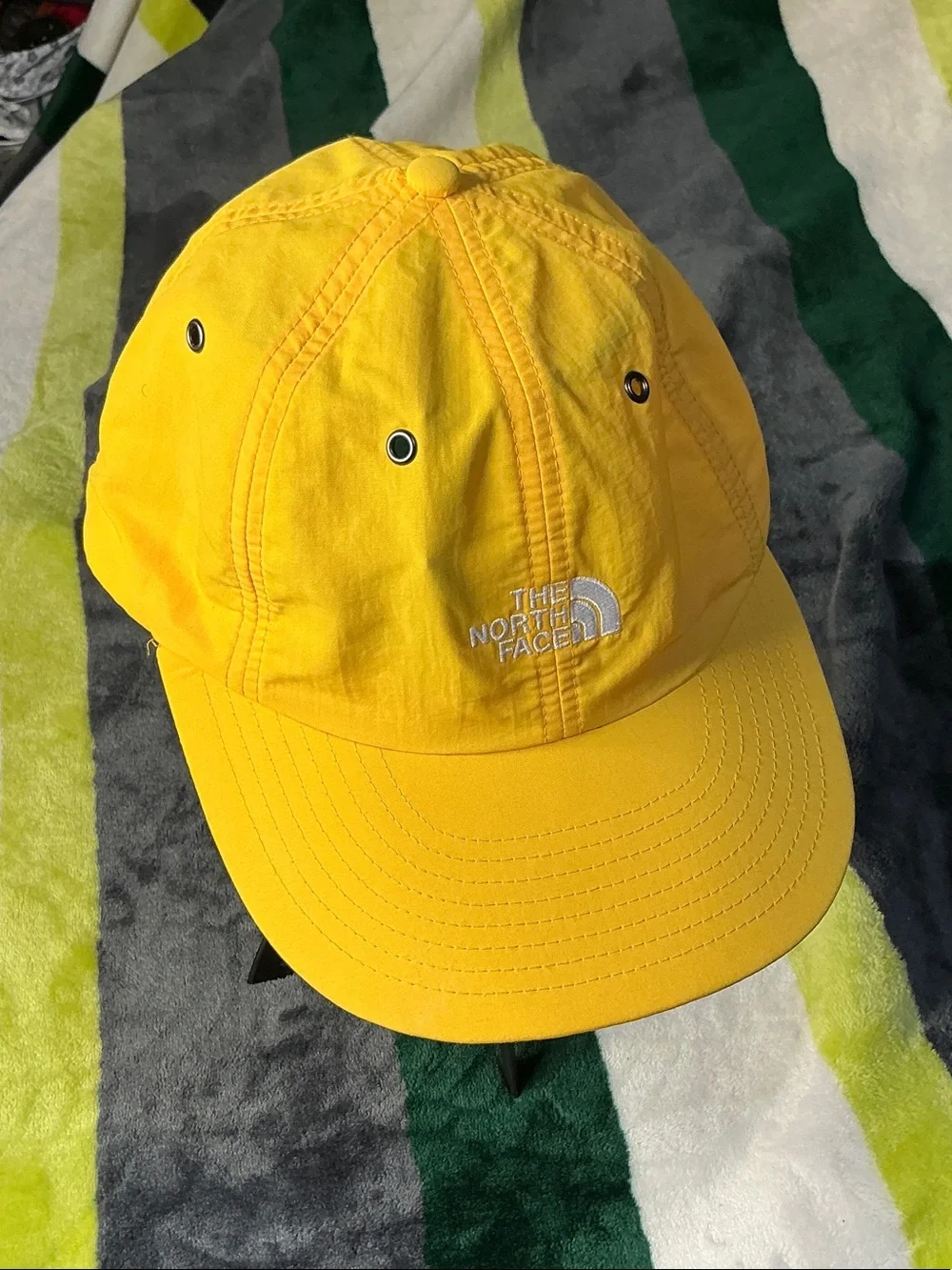The North Face Throwback Tech Hat- Vibrant Yellow